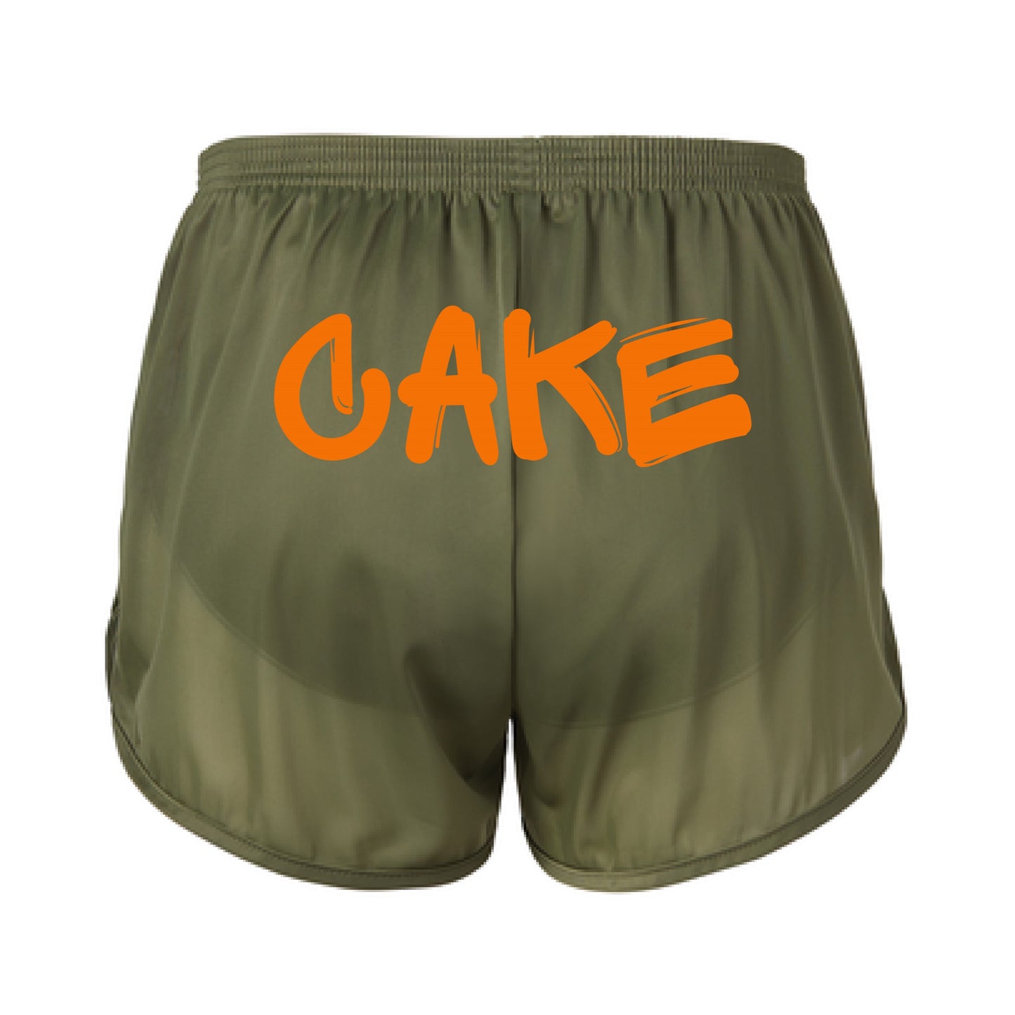 Cake Shorts - Green & Orange