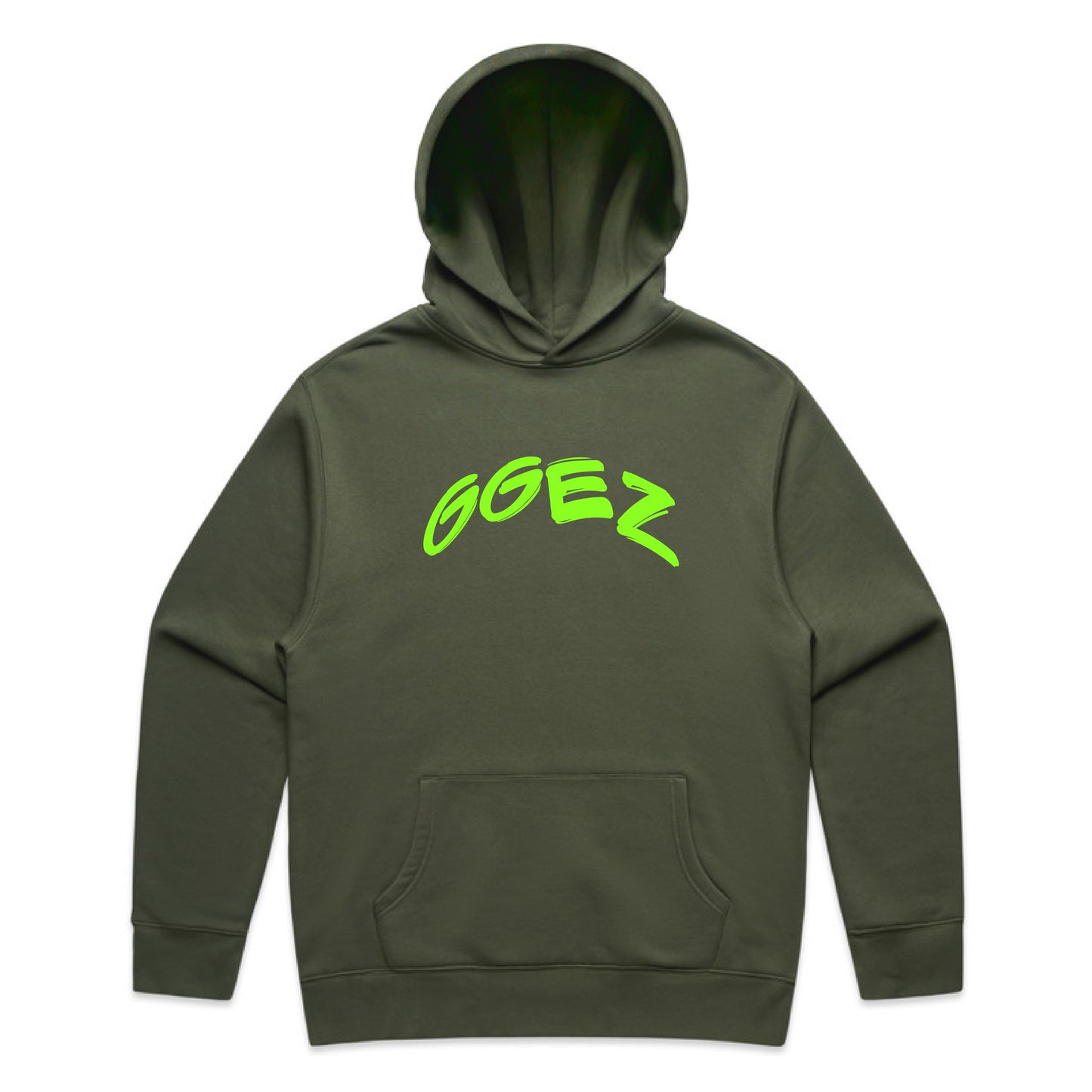 GGEZ Relaxed Hoodie - Cypress & Green