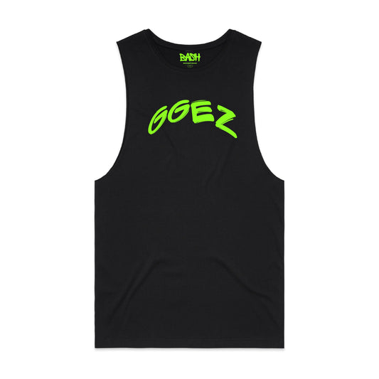 GGEZ Tank - Black & Green