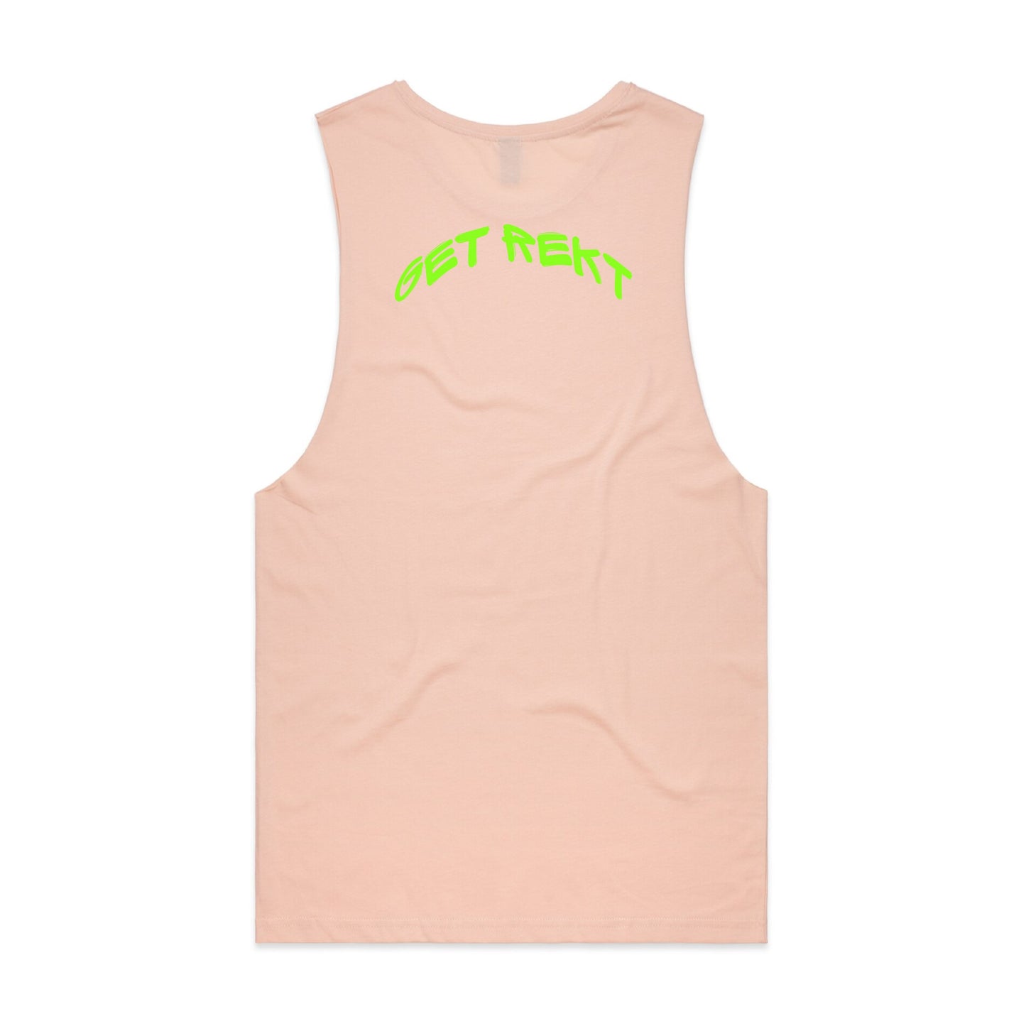 GGEZ Tank - Pale Pink & Green