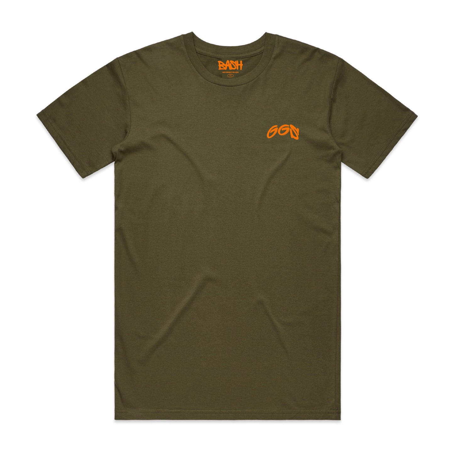 GGS Tee - Green & Orange