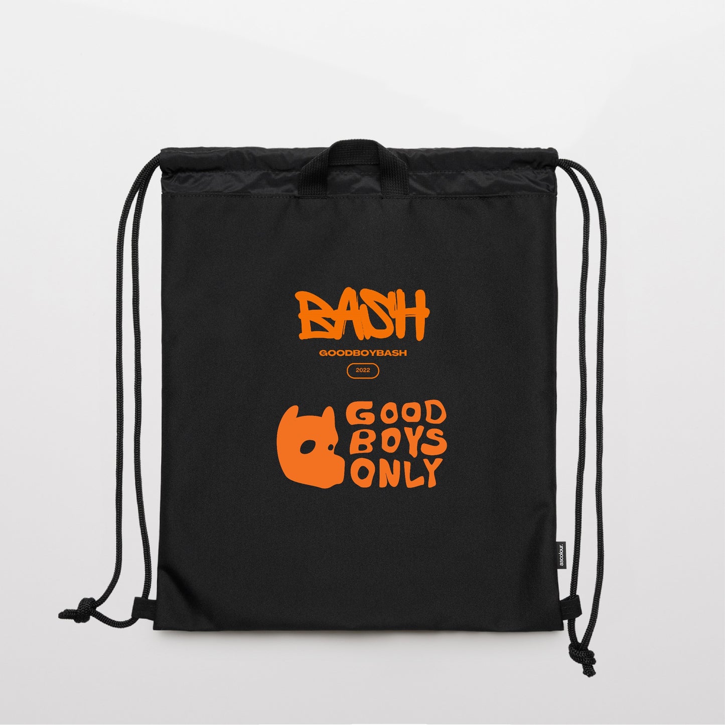 Bash x Good Boys Only Gear Bag - Black & Orange