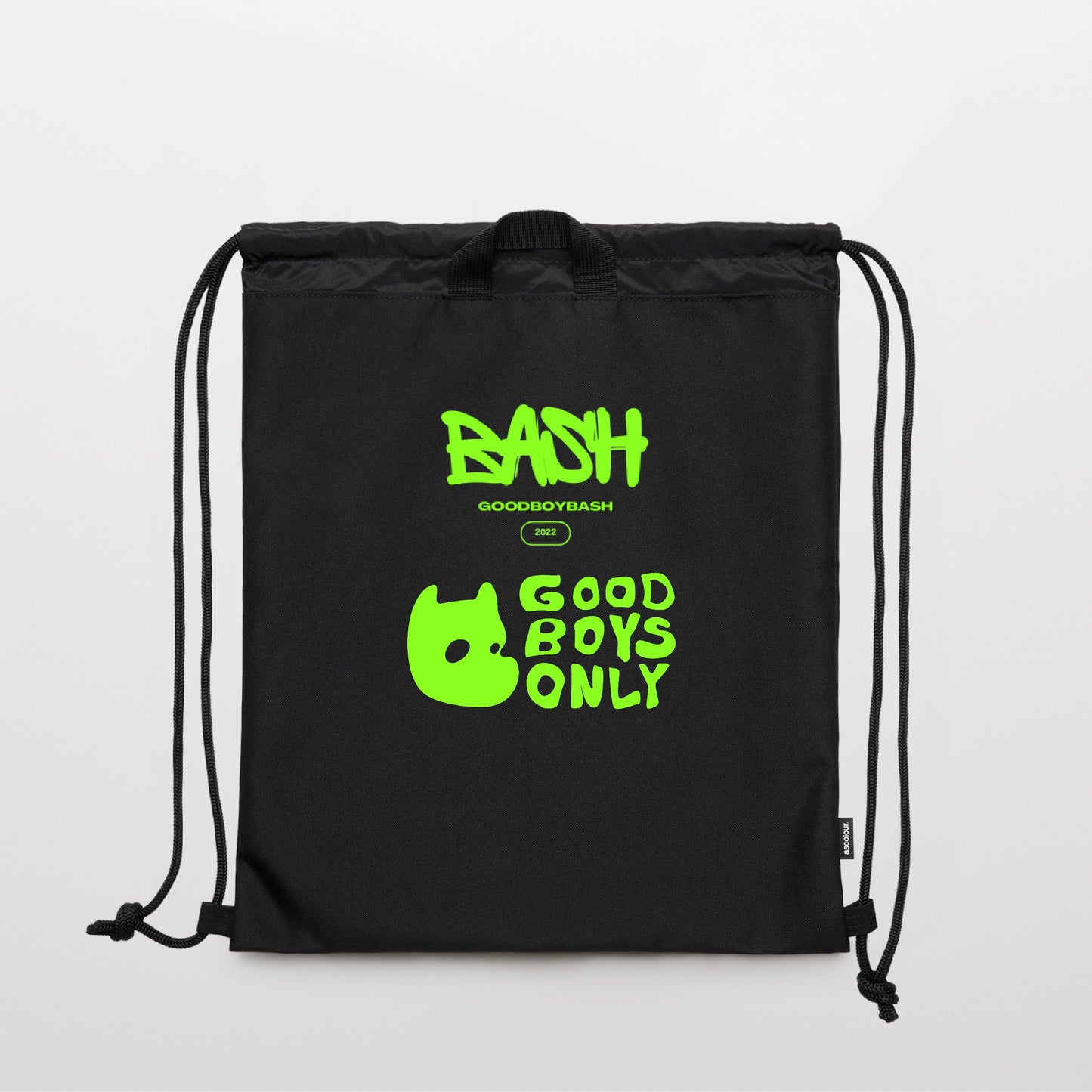 Bash x Good Boys Only Gear Bag - Black & Green