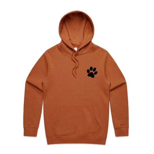 Just Dog Hoodie - Copper & Black