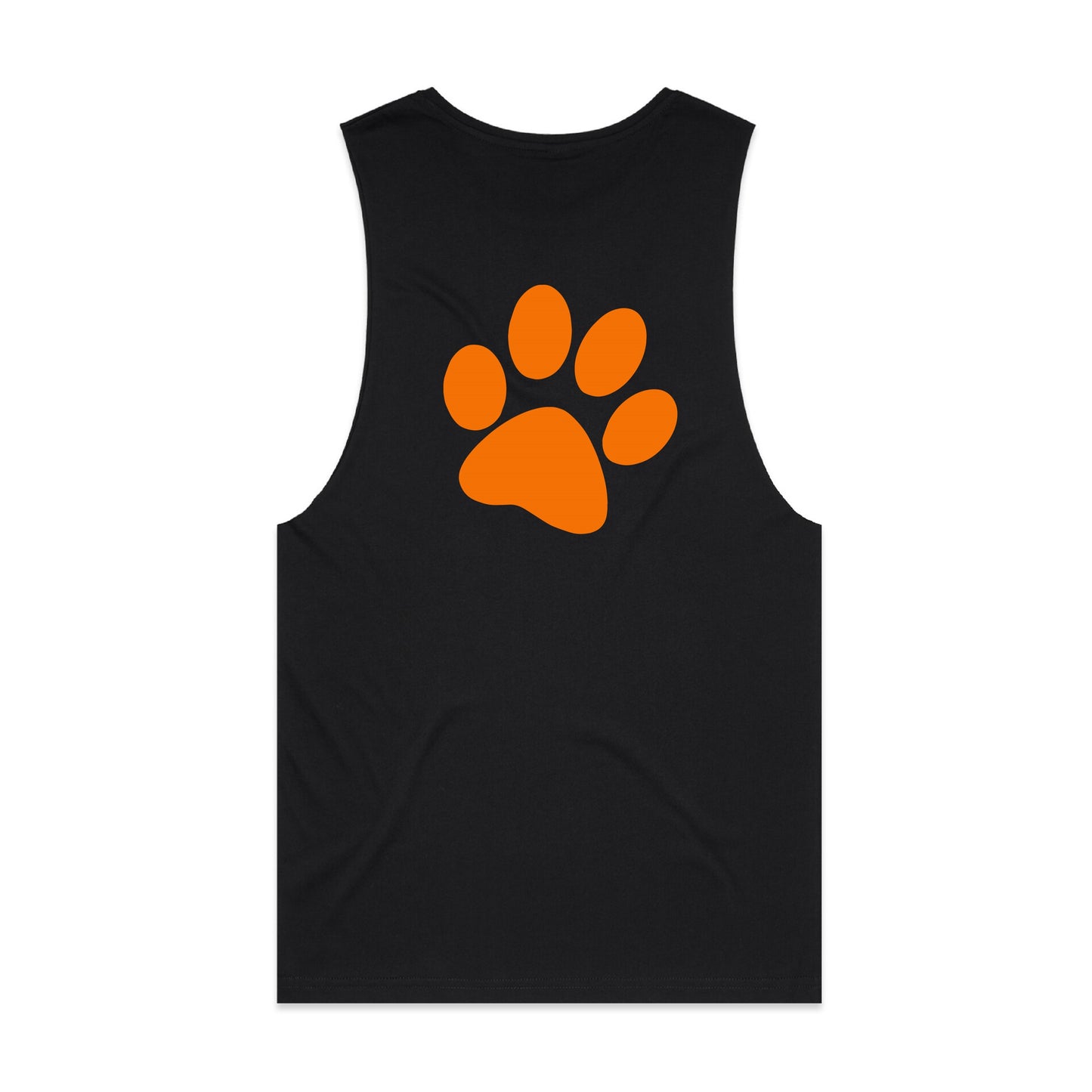 Pup Tank Black & Orange