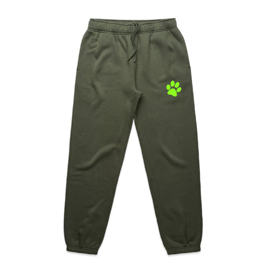 Paw Relaxed Sweatpants - Cypress & Green