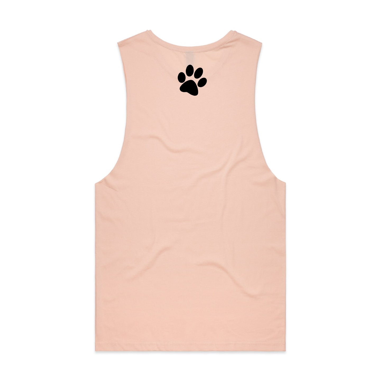 Riv Raf Ruv Tank - Pale Pink & Black