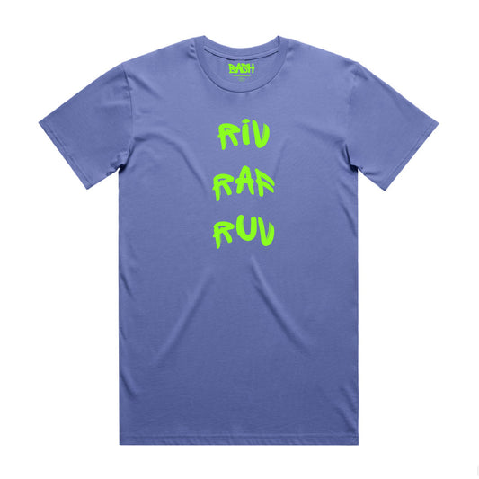 Riv Raf Ruv Tee - Lapis & Green