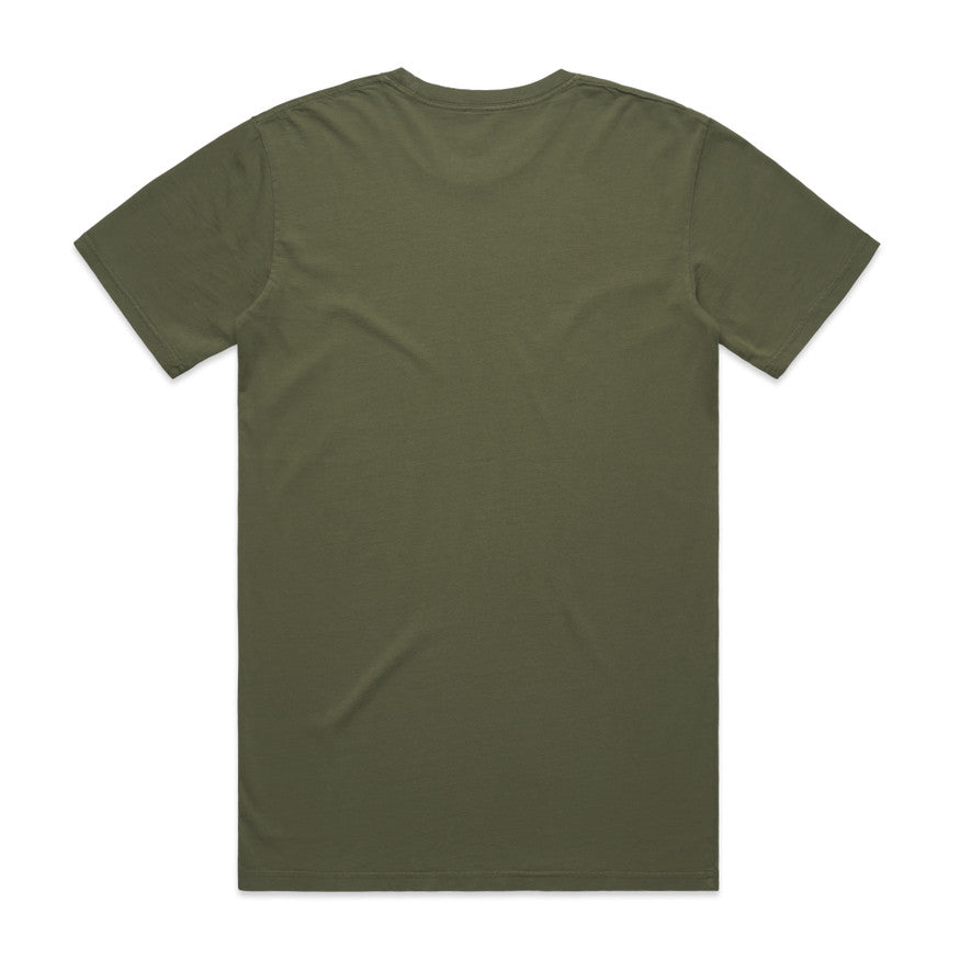 Paw Tee - Faded Green & Orange